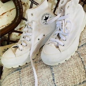 Converse Women's White High-Top Sneakers